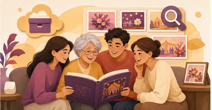 Illustration for Relive forever
