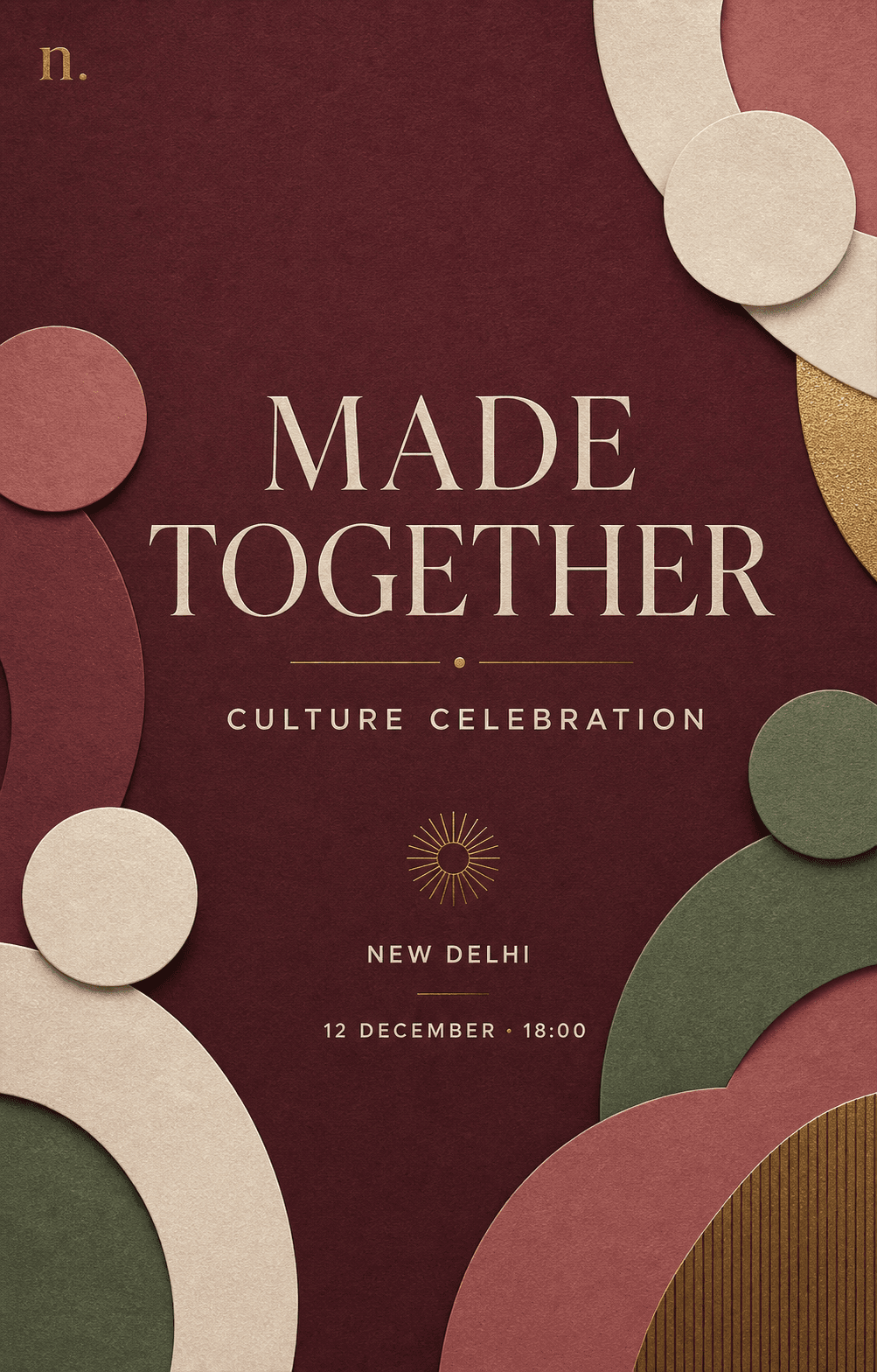 Made Together culture celebration invitation